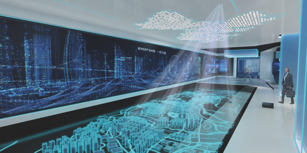 廣州市知識城國際數(shù)字樞紐體驗(yàn)廳插圖(3) 廣州市知識城國際數(shù)字樞紐體驗(yàn)廳插圖(3)